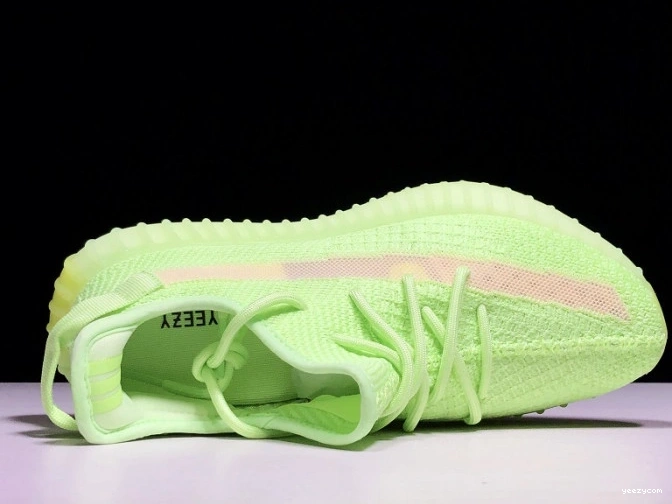 the 350 Glow Adidas Yeezy EG5293 Dark Boost in V2 0815